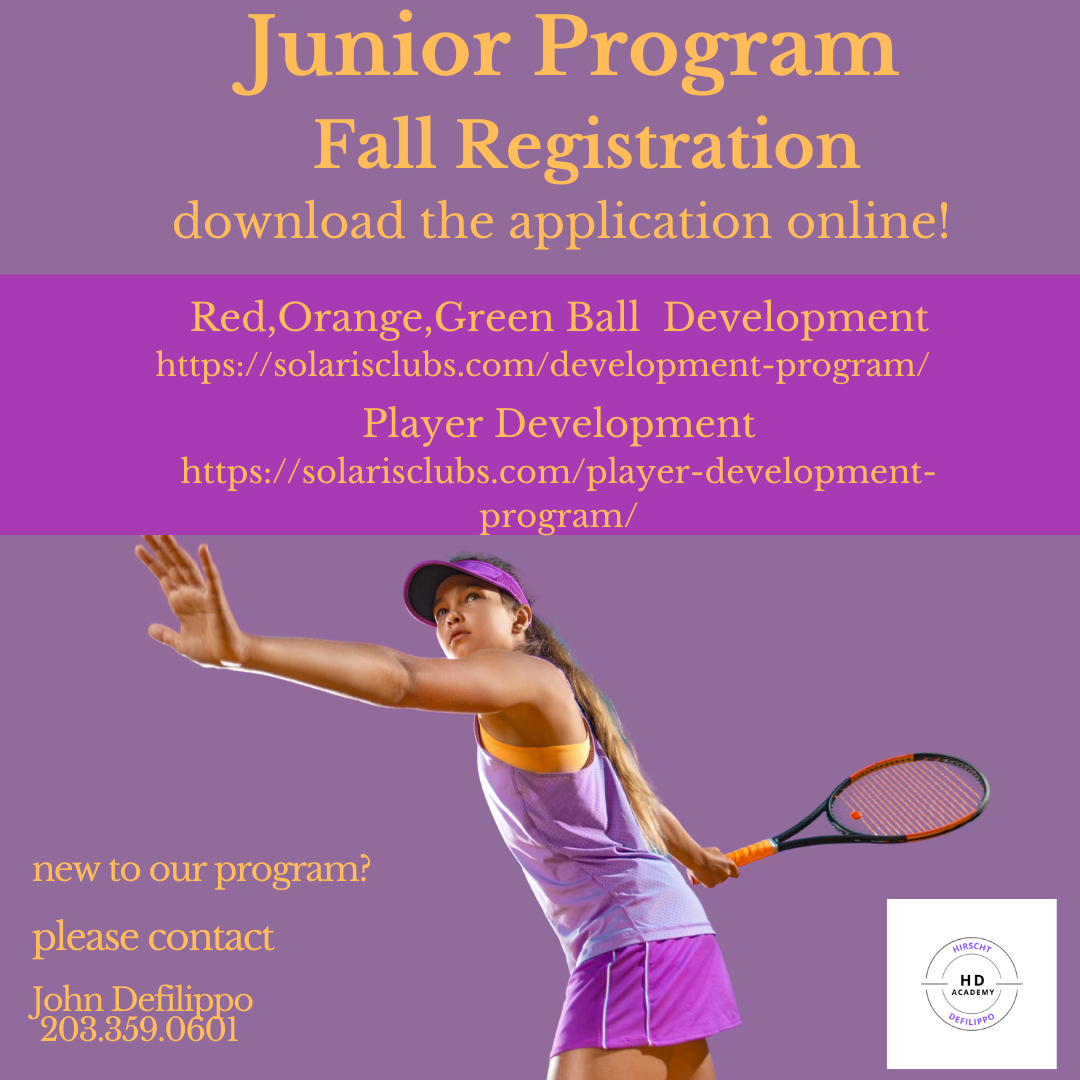 Fall Junior Program Registration-7